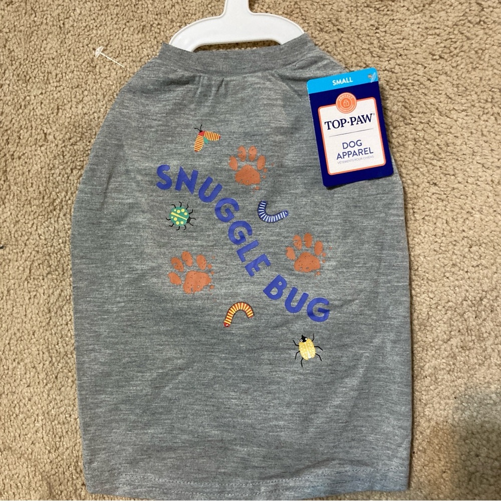 Top Paw Gray Snuggle Bug Dog Apparel